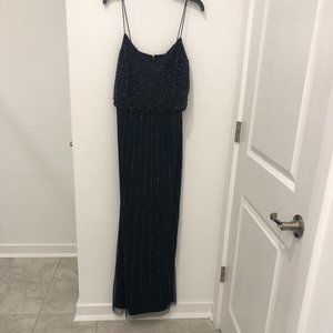 NWOT Adrianna Papell long gown 14